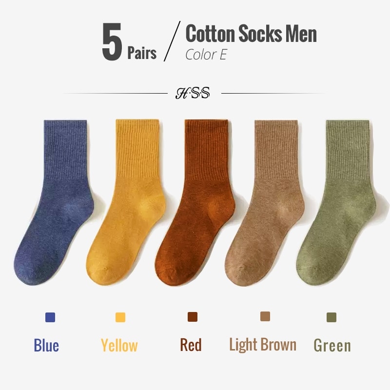 5 Pairs Color E